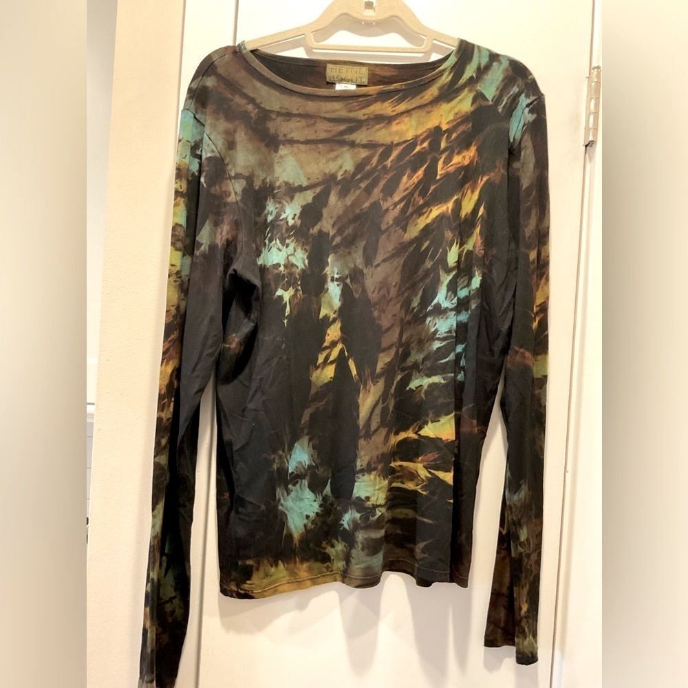 Pre-Owned Heyne Bogut Tye Dye long sleeve tee